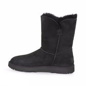 UGG Classic Cuff Short Black Boots