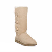 UGG Bailey Button Triplet II Sand Boots