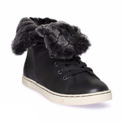 UGG Croft Luxe Quilt Black Boots