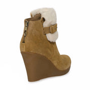 UGG ANTONIA CHESTNUT ANKLE BOOTS