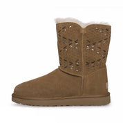 UGG Bailey Button Tehuano Chestnut Boots