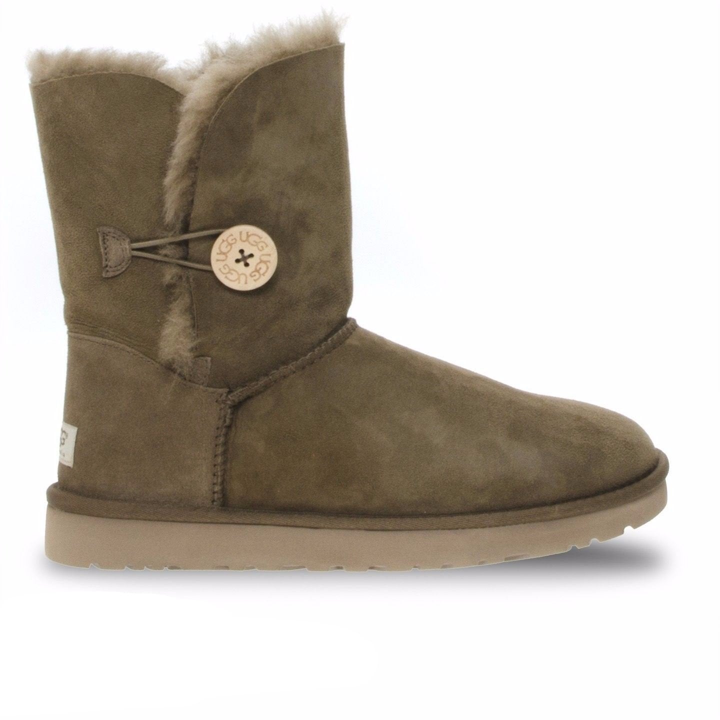 UGG Bailey Button Dry Leaf Boots