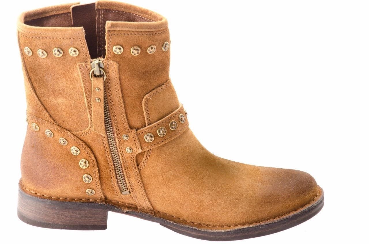 UGG FABRIZIA CHESTNUT ANKLE BOOTS