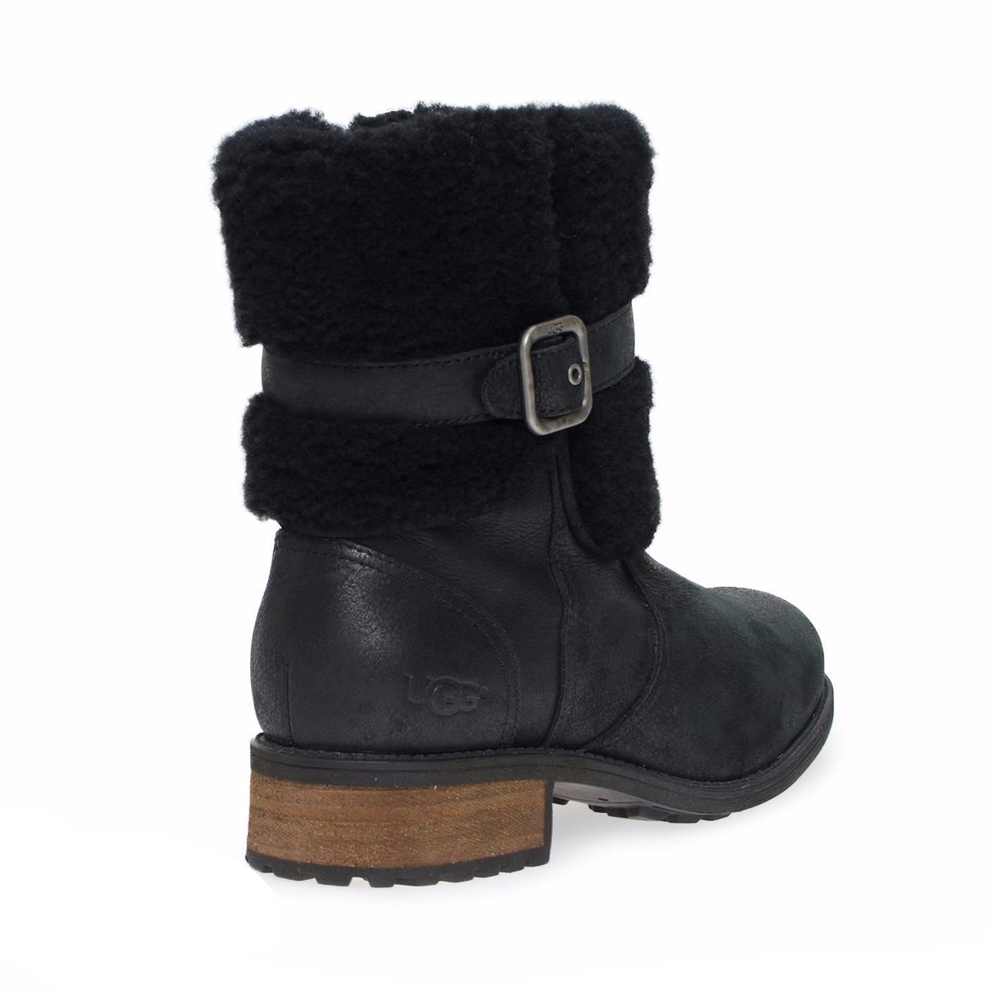 UGG Blayre II Suede Black Boots