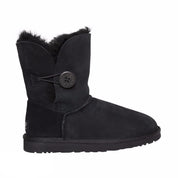 UGG Bailey Button Black Boots