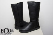 UGG Abree II Tall Leather Nero Boots