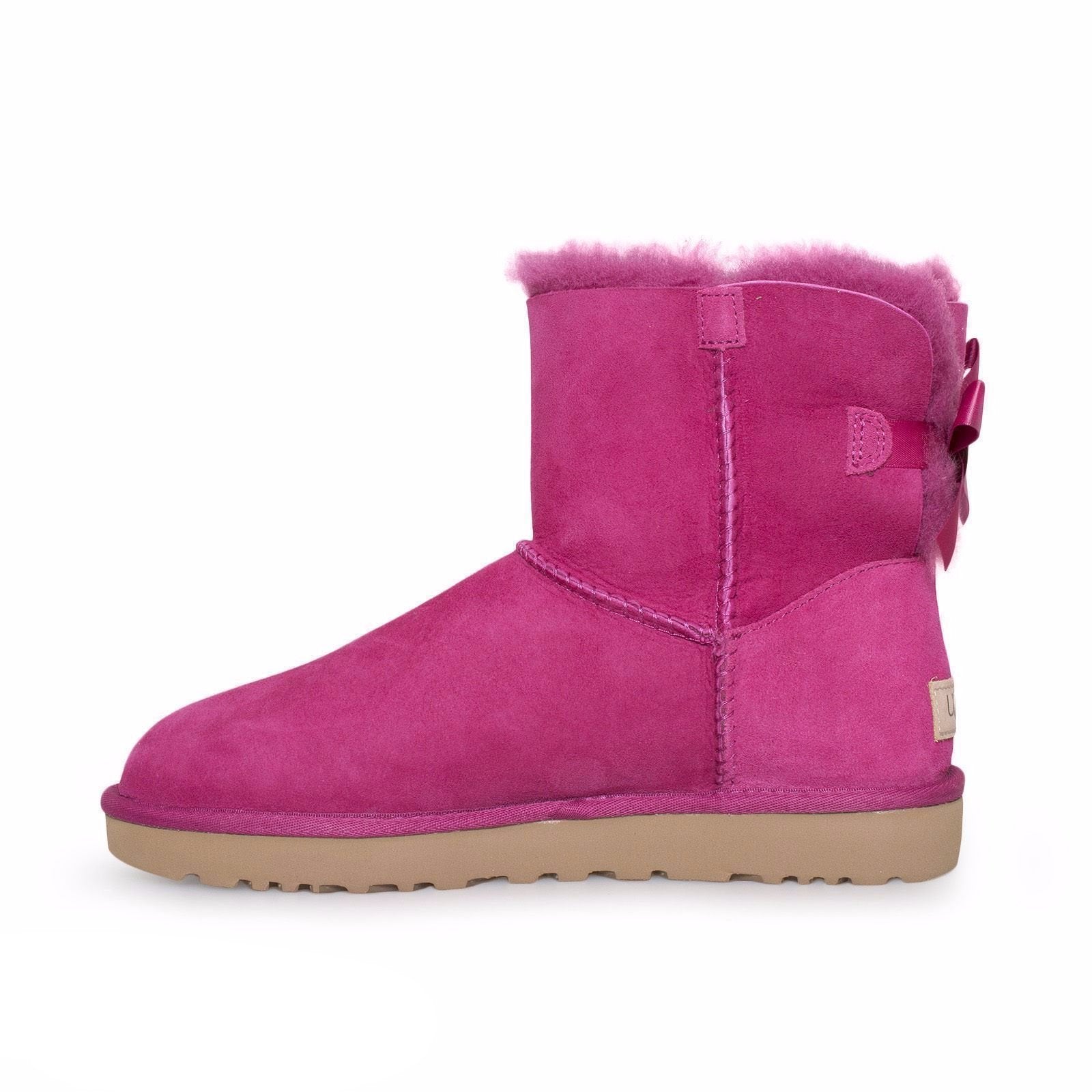 UGG Mini Bailey Bow II Red Violet Boots