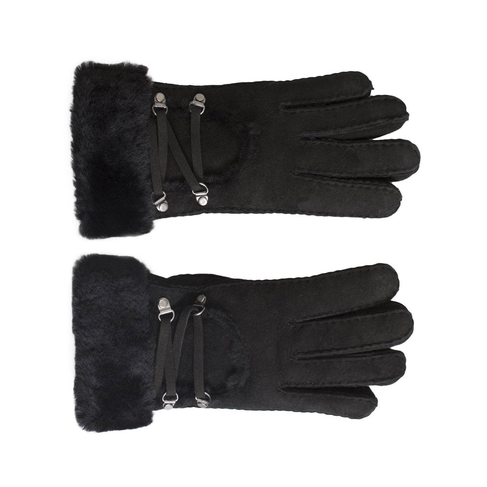 UGG Lace Up Glove Black