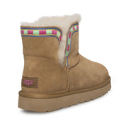 UGG Rosamaria Embroidery Horchata Boots