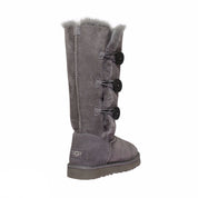 UGG Bailey button Triplet Gray Boots