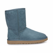 UGG Classic Short Crystal Diamond Emerald Boots