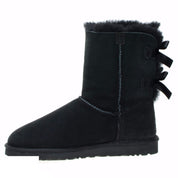 UGG Bailey Bow Black Boots