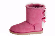 UGG Bailey Bow Dusty Rose Boots