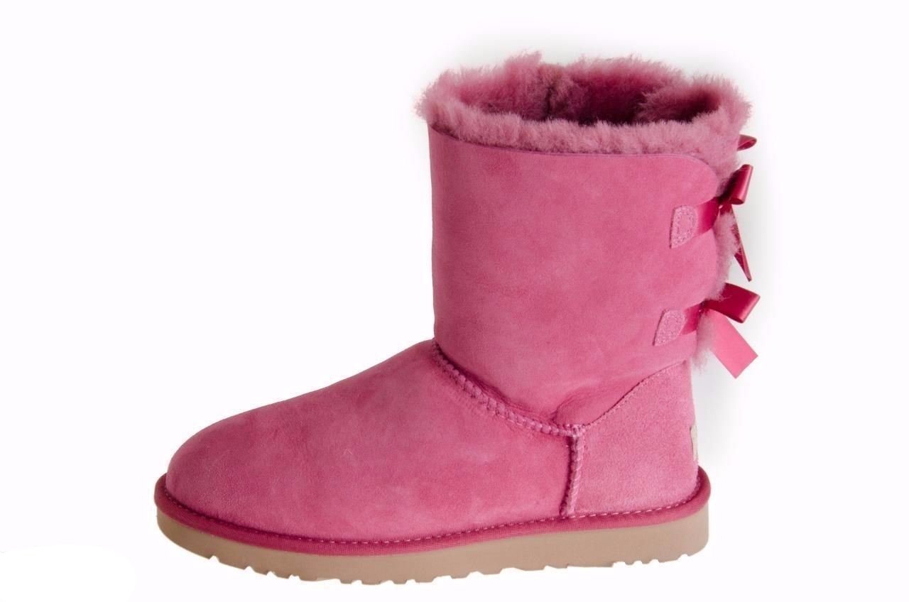 UGG Bailey Bow Dusty Rose Boots