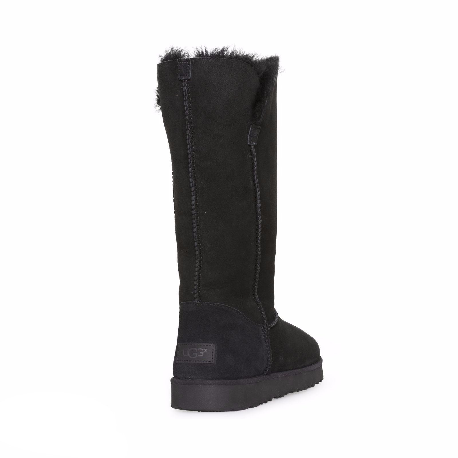 UGG Classic Cuff Tall Black Boots