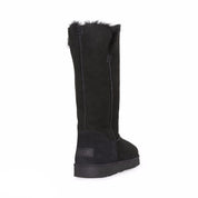 UGG Classic Cuff Tall Black Boots