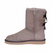 UGG Bailey Bow Stormy Grey Boots