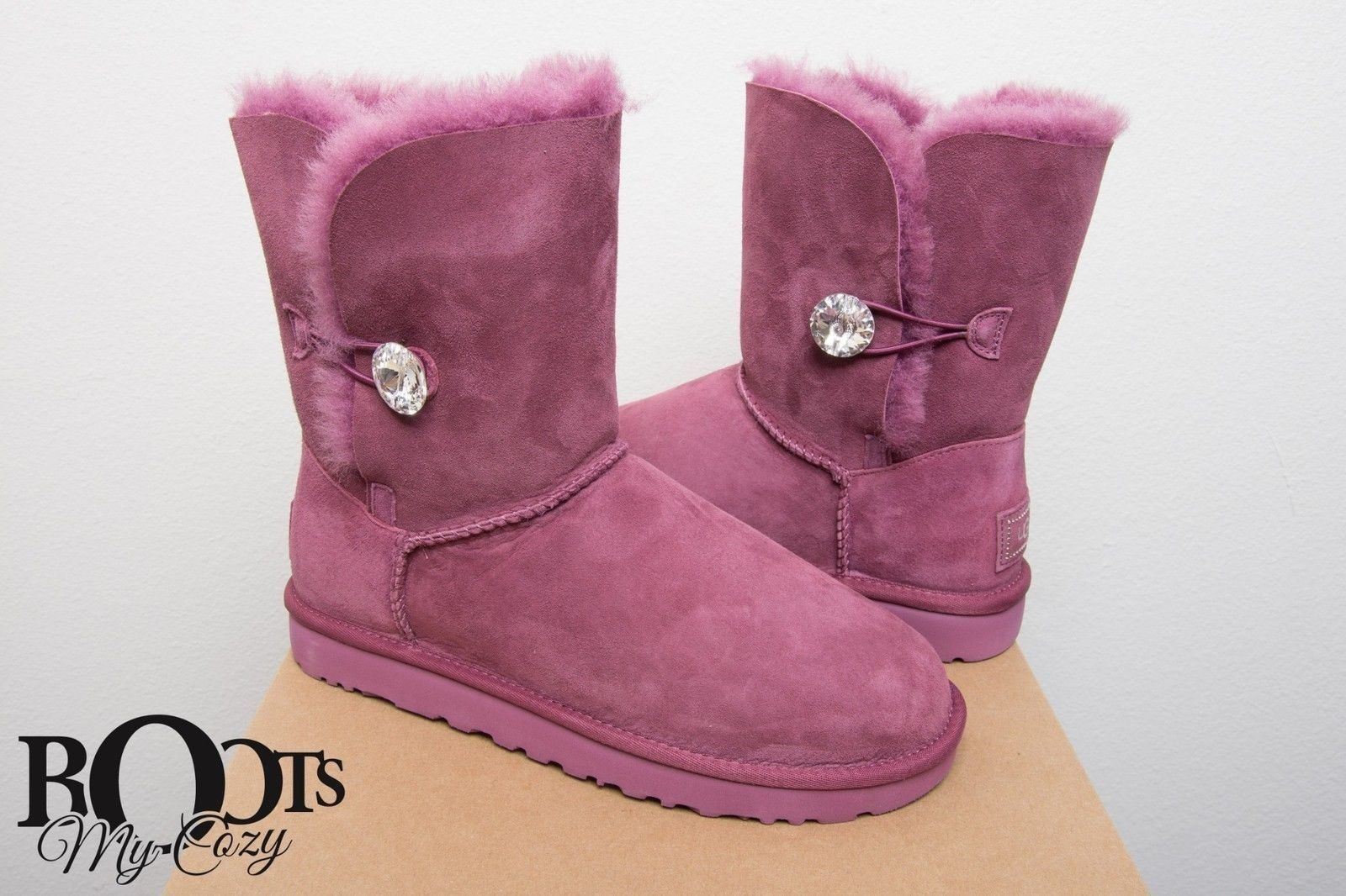 UGG Bailey Button Bling Bougainvillea Boots