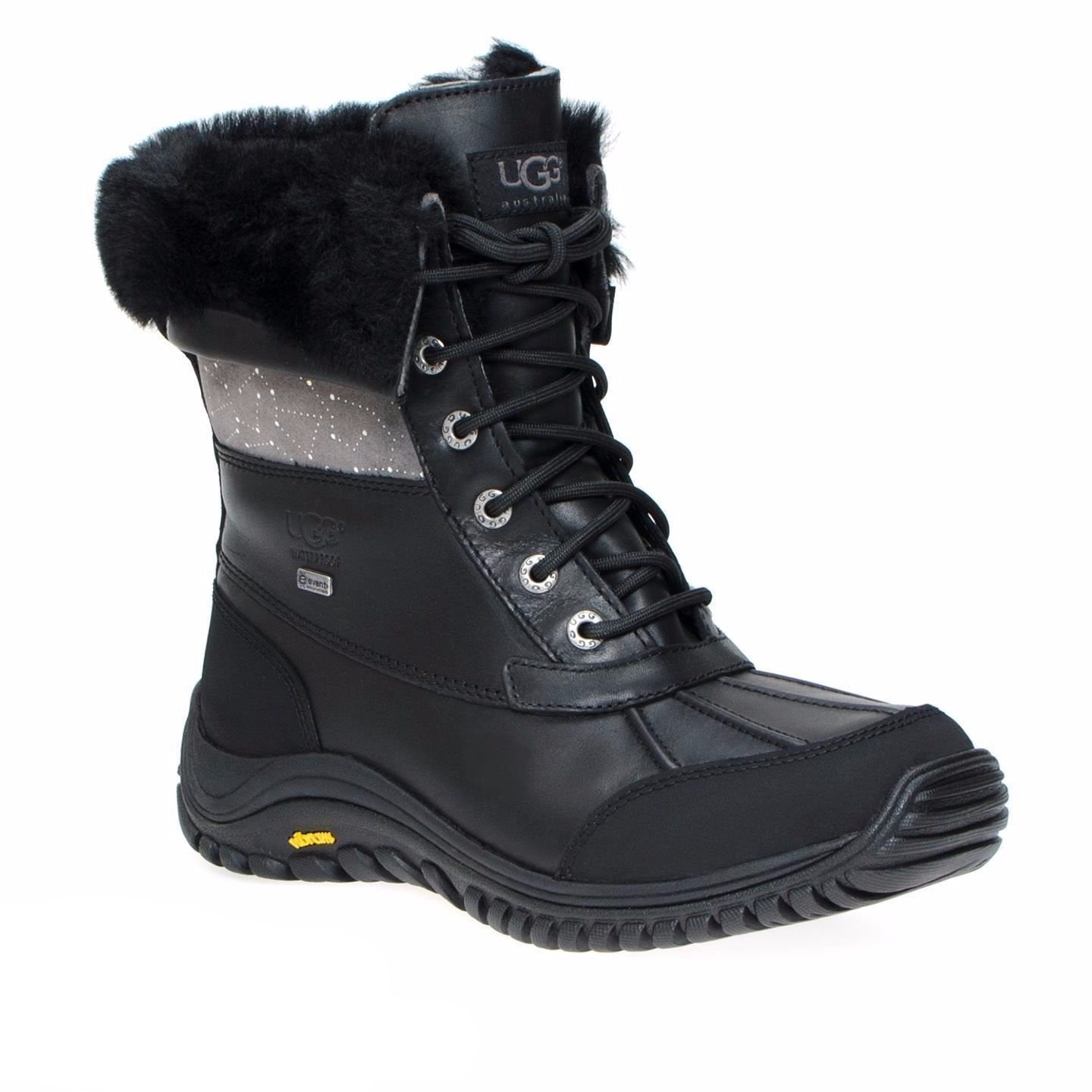 UGG Adirondack Constellation Black Boots