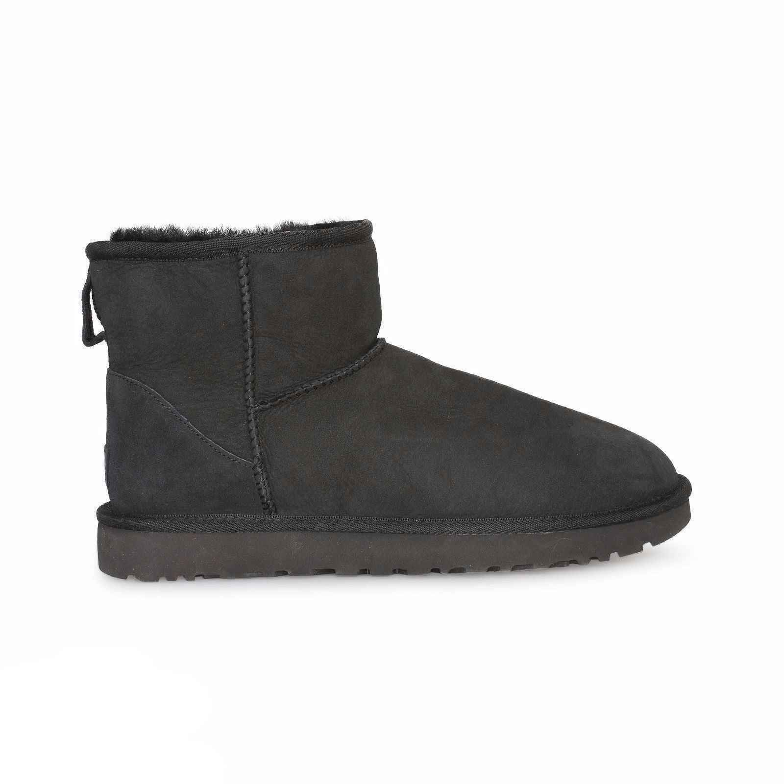 UGG Classic Mini II Black Boots - Women's