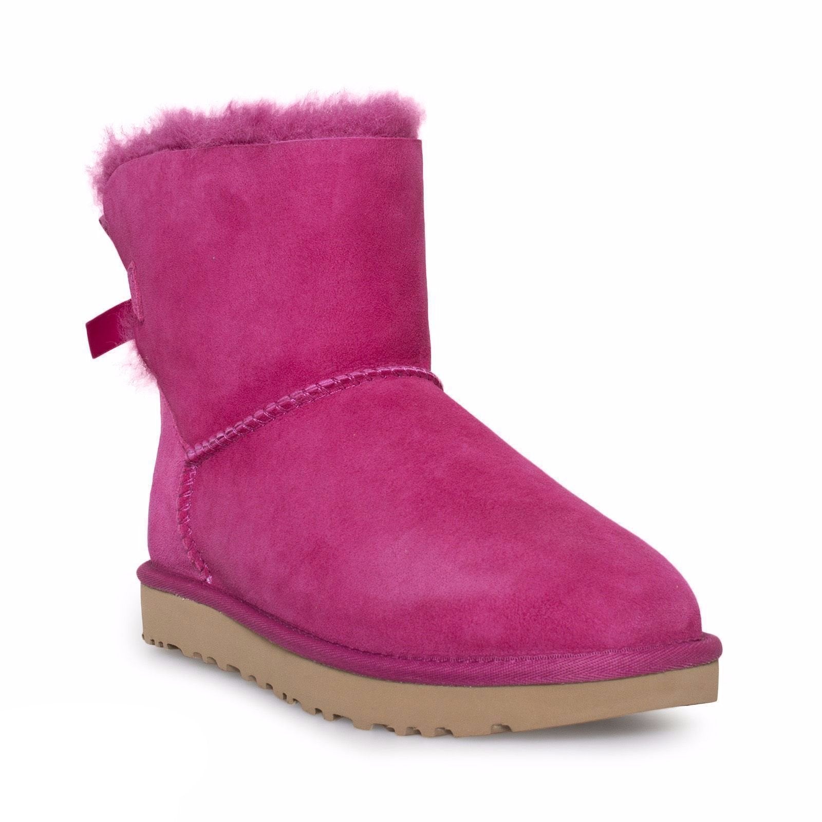 UGG Mini Bailey Bow II Red Violet Boots