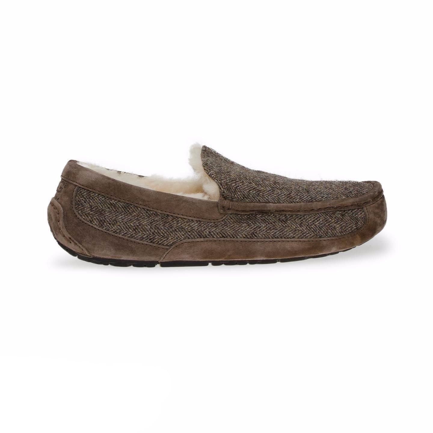 UGG Ascot Tweed Stout Slippers