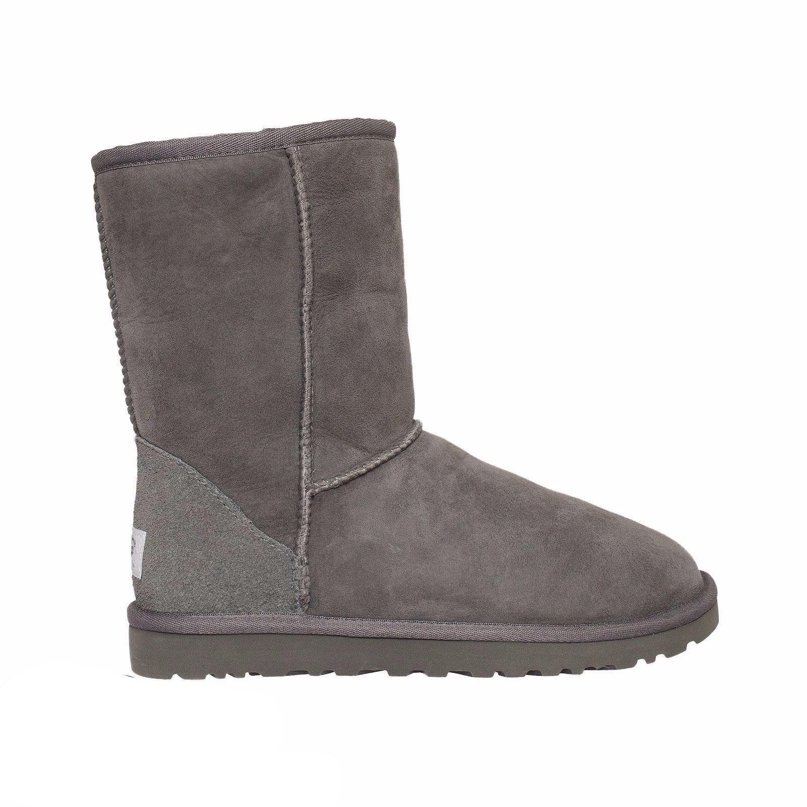 UGG Classic Short Grey Boots - Women's