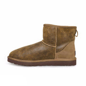 UGG Classic Mini Bomber Leather Chestnut Boots