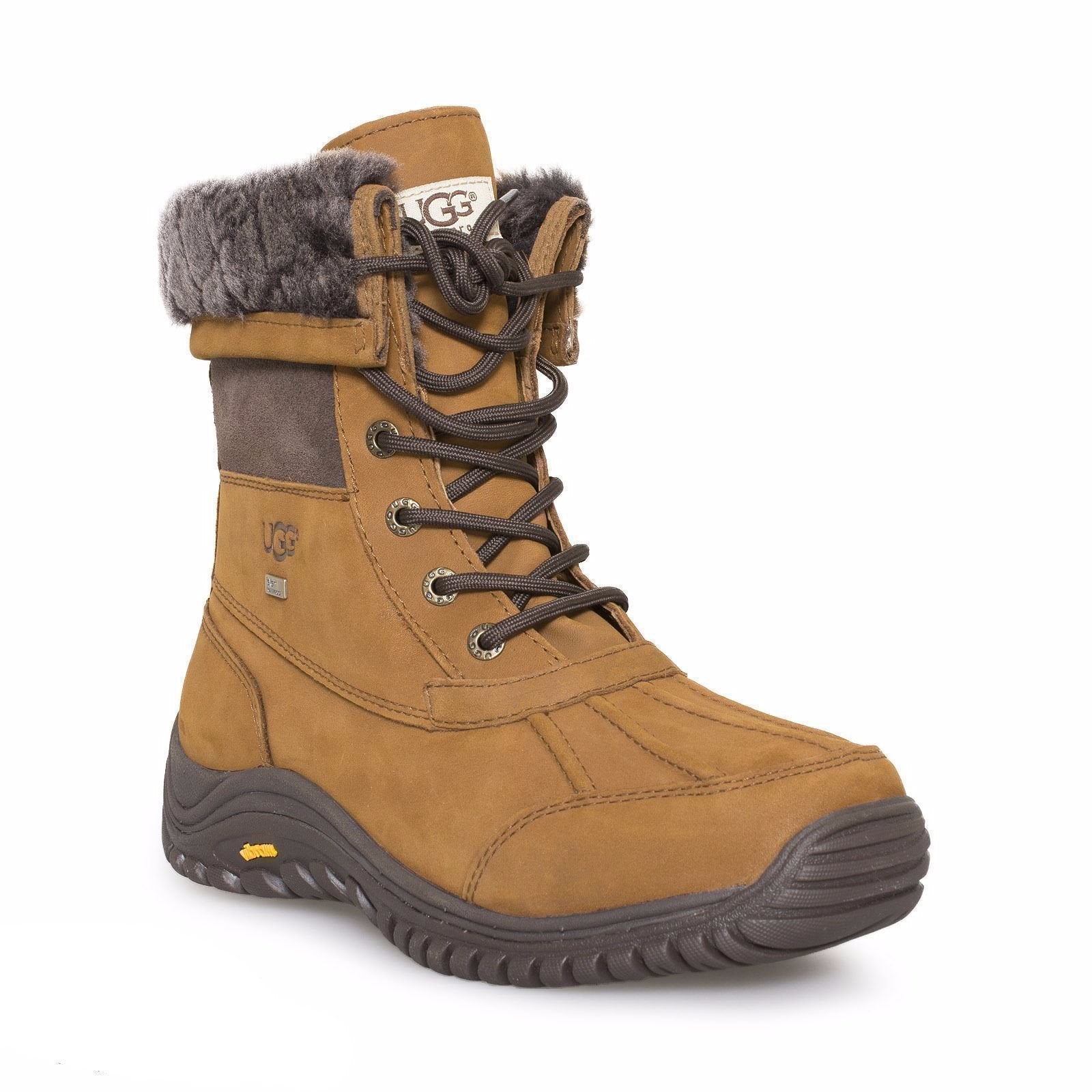 UGG Adirondack II Luxe Quilt Chestnut Boots