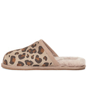 UGG Pearle Leopard Suede & Leather Slipper