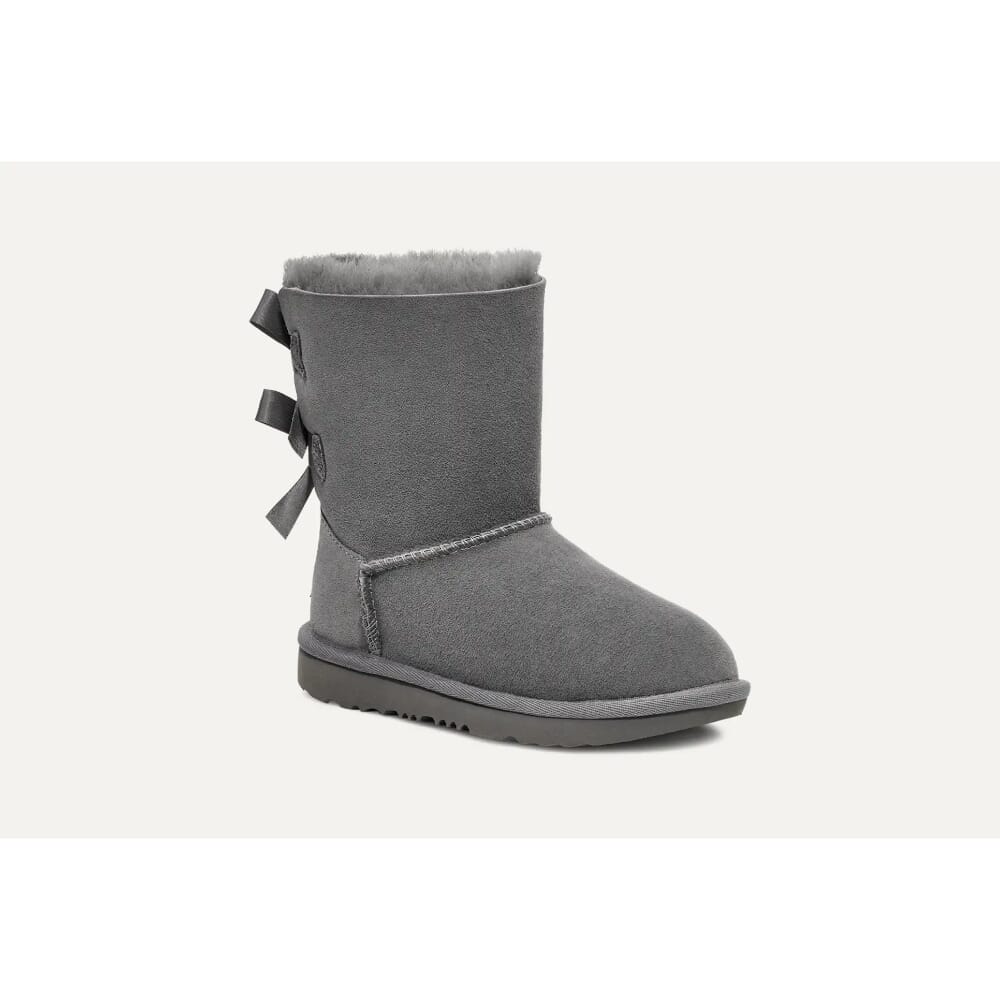 UGG Bailey Bow II Grey  1017394K-GREY Grade-School