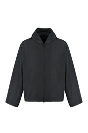 Balenciaga Technical Fabric Hooded Full-Zip Jacket