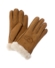 UGG Colorblocked Shearling Gloves