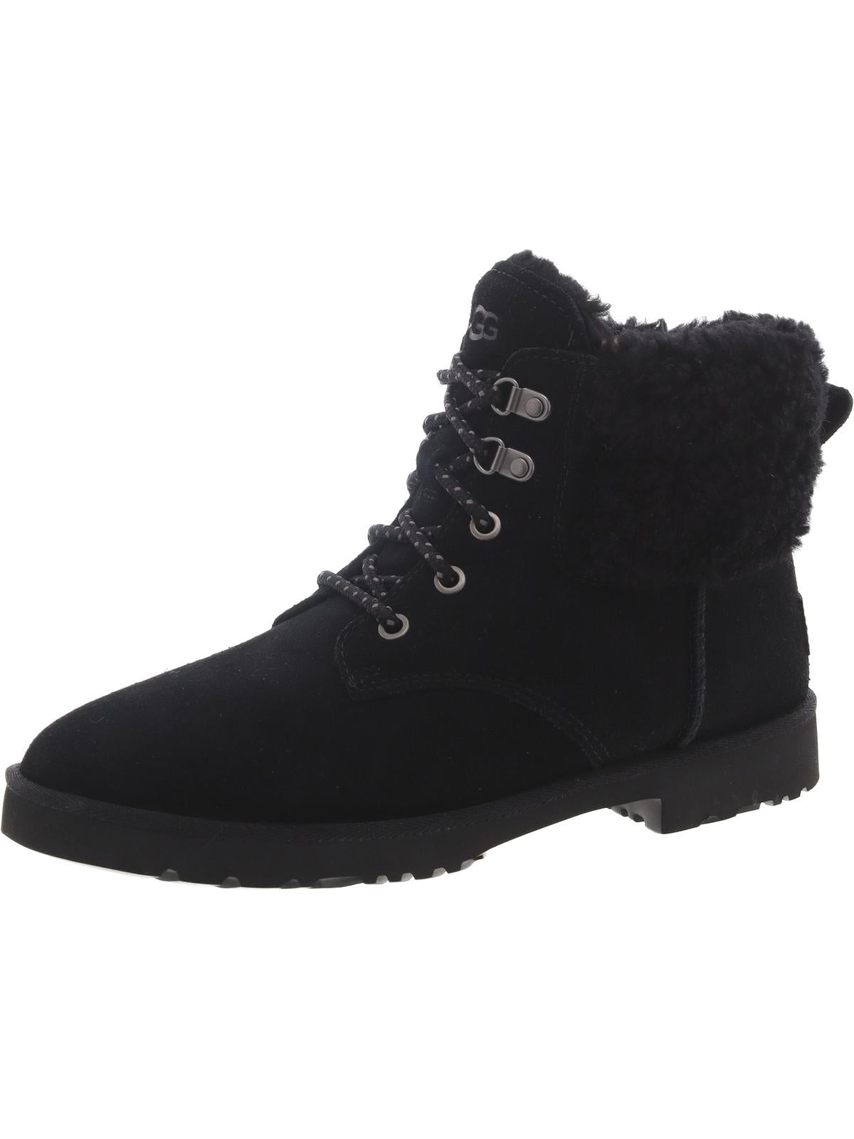 Romely Heritage Lace Womens Suede Water Repellent Winter & Snow Boots