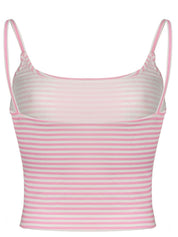 Devine Striped Scoop Neck Cami