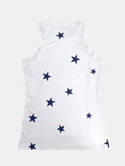 Full Size Star Round Neck Tank