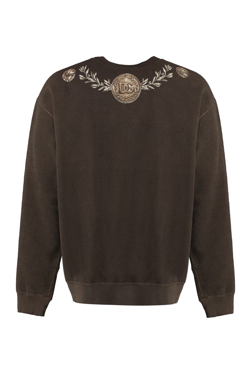 Dolce & Gabbana Cotton Crew-Neck Sweatshirt