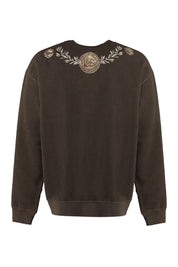 Dolce & Gabbana Cotton Crew-Neck Sweatshirt