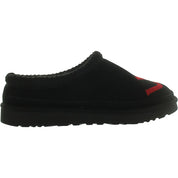 Mens Fur Lined Slip On Slide Slippers