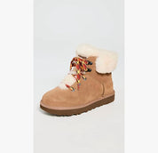 Ugg Women's, Classic Mini Alpine Lace Boot In Chestnut