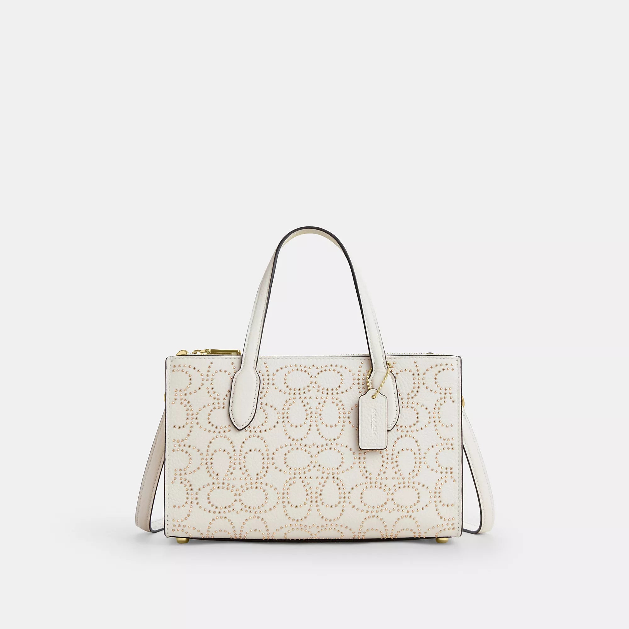 Coach Outlet Nina Small Tote Bag With Signature Rivets