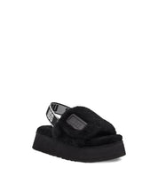 Women's Disco Slide In Black