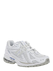 '1906R' White Sneaker With Mesh Design And Side Logo In Synthetic Fiber Unisex