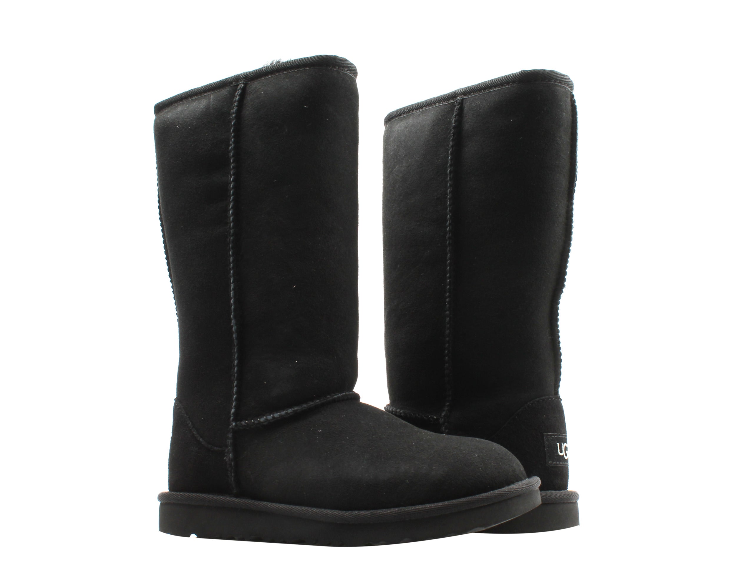 UGG Australia Classic Tall II Black Big Kids Boots 1017713K-BLK