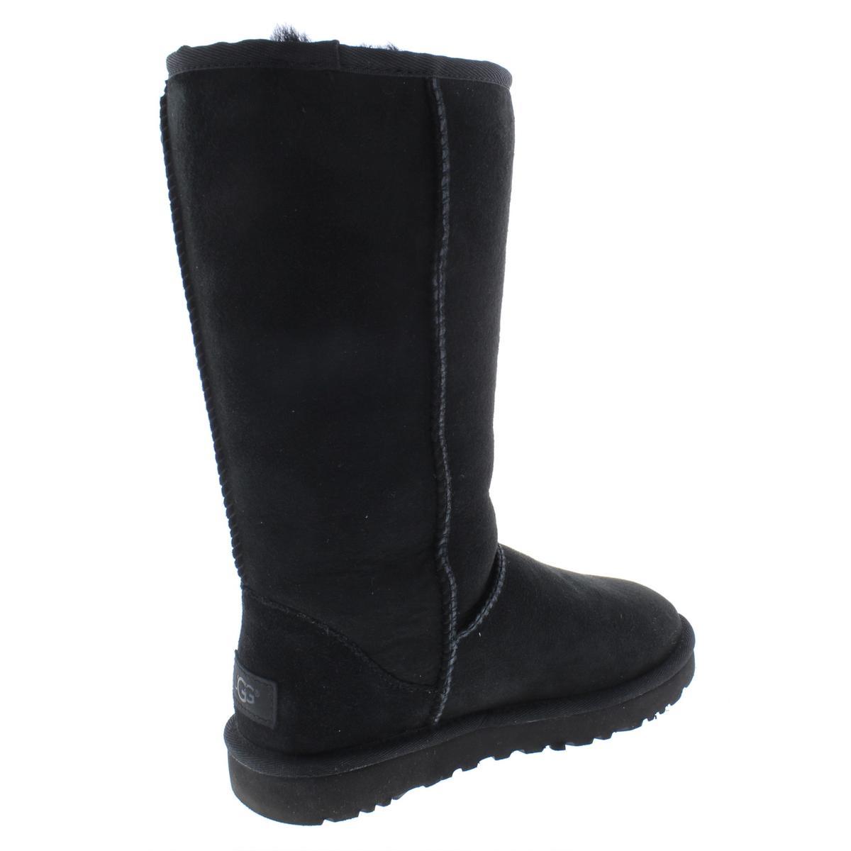 Classic Tall II Womens Suede Fur Lined Winter Boots