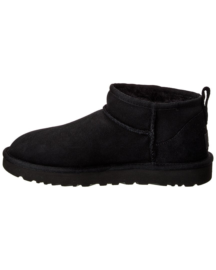 UGG Classic Ultra Mini Suede & Shearling Boot