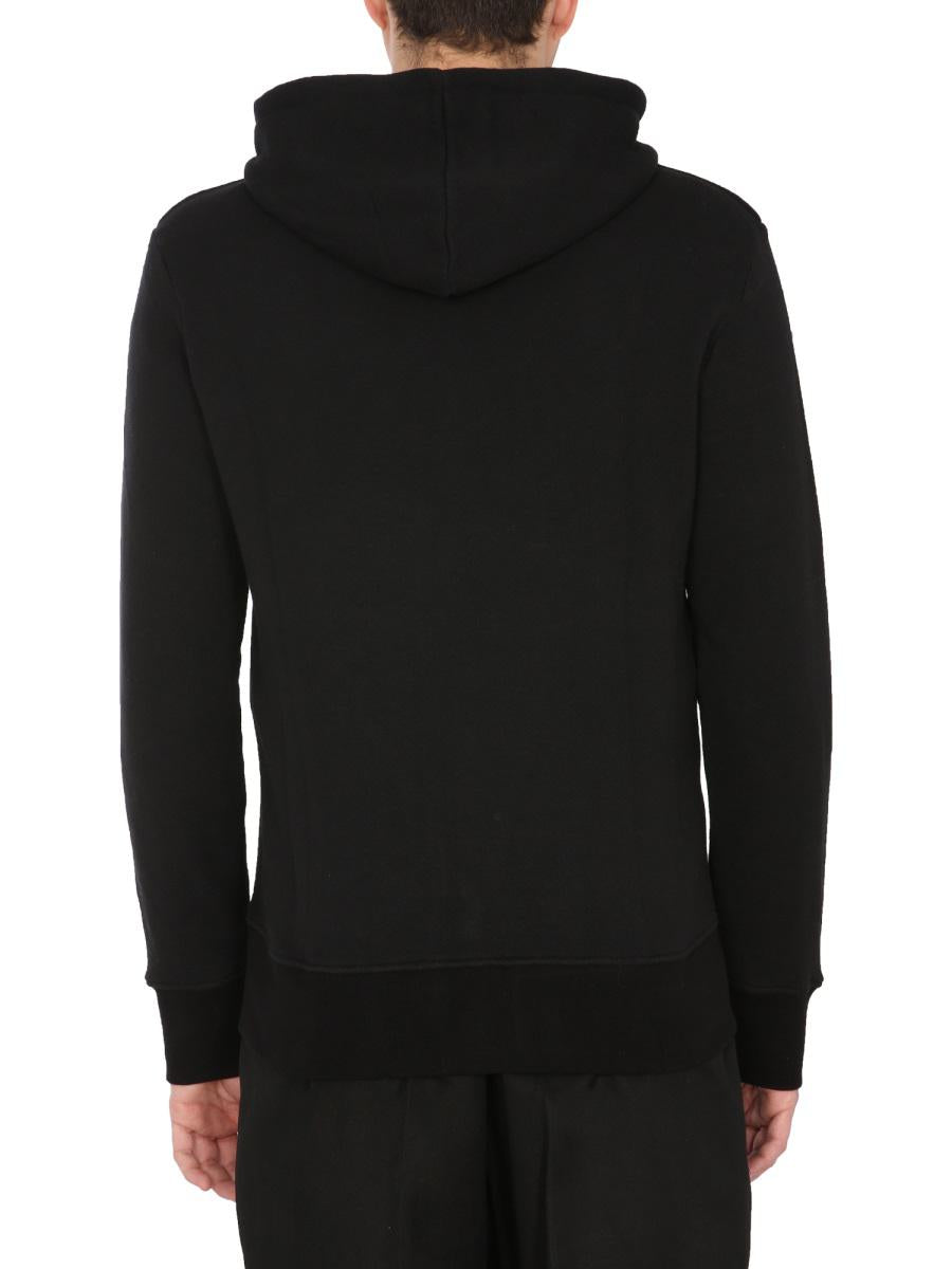 Alexander McQueen Hooded Sweatshirt With Zip