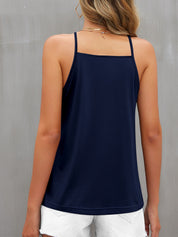 FAM-FAM Color Block Grecian Neck Cami