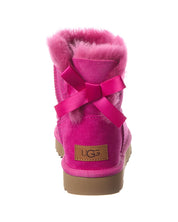 UGG Mini Bailey Bow II Suede & Shearling Boot