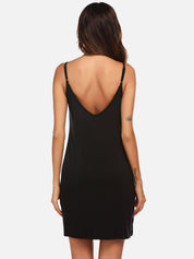 Scoop Neck Spaghetti Strap Lounge Dress